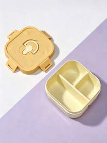 1300ml High-Capacity Leak-Proof Bento Box With 3 Compartments, Snap-Lock Freshness, Separable Food Storage, Ideal Lunch Box For Office Workers, Students Back To School, Picnic, Fruit And Snacks - Multicolor - View 12