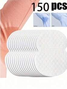 100pcs Underarm Sweat Pads, Unisex Disposable Absorbent Pads, Comfortable Seamless Design, Let Your Skin Breathe – 10pcs/20pcs/70pcs/200pcs - Black 1pc - View 11