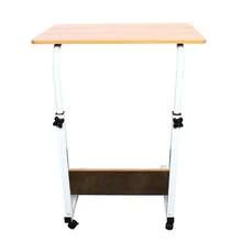 C Shape End Table Small Sofa Side Coffee Snack Storage Table Modern Laptop Desks - Default - View 9
