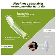 Cherimoya False Nail Tips - View 2