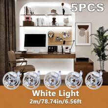 High Brightness LED Light Strip, USB Powered, Button Switch Control, Flexible LED Light Strip, TV Background Decorative Light, Background Decorative Flexible Light Strip, Easy To Install, Suitable For TV Background, Bedroom, Living Room, Hallway, Kitchen, DIY Decoration - LED Strip Light - View 21