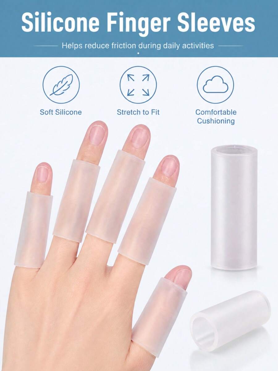 Gel Hand Protection Cap, Trigger-Type Hand Protection Cap With Silicone Fingertip Pads, Easy To Use - Finger Protector - View 1