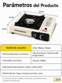 D&M Outdoor Stove - White - View 11