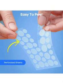720pcs Skin Care Tool Transparent Adhesive Patches, Comfortable Breathable, Firm Adhesion Invisible Waterproof - View 3
