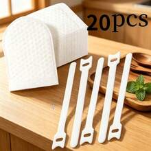 22pcs Faucet Filter Bags (Includes 20 Filter Cartridges And 2 Fixing Straps) Kitchen Drain Pipe Filter, High-Efficiency Pre-Filtration To Intercept Rust, Sediment And Impurities, Practical Water Purification Accessory - A - View 5