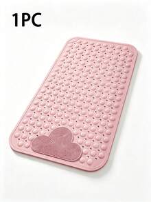 1pc Non-Slip Massage Bathtub Mat - Shower Suction Cup Mat, Bathroom Safety Mat, Suitable For Home Toilet, Non-Slip Safety Design, Rectangular Shower Mat And Bathroom Anti-Slip Mat - Multicolor - View 12