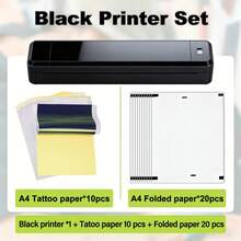 Marklife X8 Portable A4 Tattoo Printer Bluetooth Wireless Thermal Stencil Printer For Tattoo Artists Office Home PDF Document Photo Printing - Multicolor - View 12