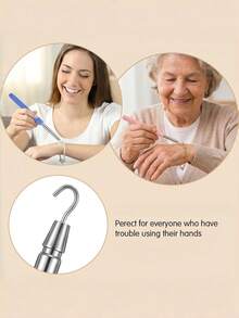 4 PCS / 2 PCS / 1 PC / Color Stainless Steel Jewelry Wearing Aid Tools. Suitable For Bracelets And Necklaces. Easy To Wear And Remove Jewelry - Multicolor - View 4