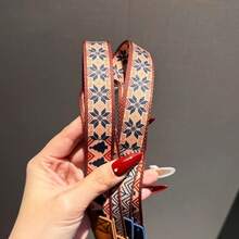 Set Tali Ponsel Gaya Bohemian, Tali Leher dan Gelang Kepang Tebal yang Dapat Diatur, Dengan Cincin Perekat, Tali Ponsel Selempang Anti-Hilang, Cocok untuk Smartphone - MultiWarna - View 4
