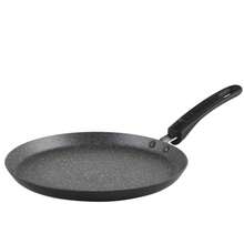 Russell Hobbs Sartén para crepes, sartén para panqueques, mármol metálico, antiadherente, sartén plana para tortilla, apta para inducción, mango suave, utensilios de cocina de aluminio forjado, fácil - Ver 1