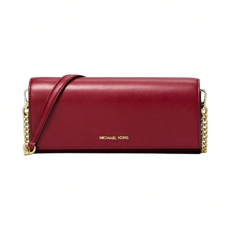 Michael Kors Jet Set Women's Logo Shoulder Crossbody Bag 35F5GTVC8L CHERRY - 櫻桃紅35F5GTVC8L CHERRY - 查看 1