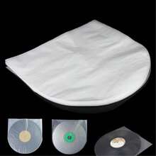 100pcs 5/7/10/12Inch Anti Static Inner Vinyl Record Sleeves | DYNAMIC Rounded Bottom Plastic LP Sleeves | Replace Cardboard PVC & Paper Sleeves | Premium Quality HDPE - Won't Bunch Or Collapse - Clear - View 9