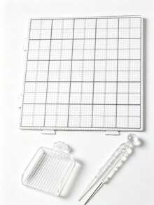 2.6mm 直徑熱熔珠熔珠工具組，52x52 珠飾用釘板，加長釘柱防止珠子掉落，90度垂直穩定，強化耐熱背板 - 豆板3套裝 - 查看 27