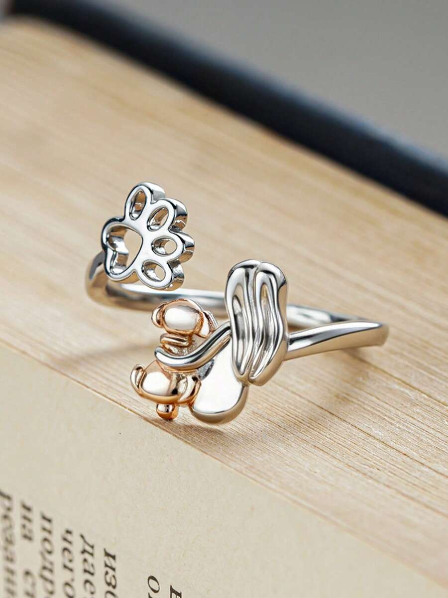 1pc Cute Ring Women Wedding Engagement Party Jewelry Valentine's Day Gift - 1# - View 1