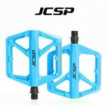 JCSP 1 Pair Bicycle Pedals, Wide Bicycle Pedals With 20 Anti-Slip Studs, Nylon Bike Pedals, Suitable For Road Bikes And Mountain Bikes, Bicycle Accessories - Clear - View 14