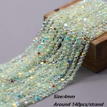 140pcs/Strand 4mm Round Disc Beads For Jewelry Decoration - 4mm Round Disc - View 39