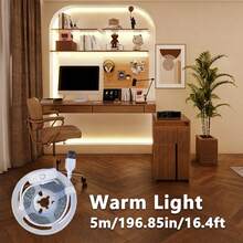 High Brightness LED Light Strip, USB Powered, Button Switch Control, Flexible LED Light Strip, TV Background Decorative Light, Background Decorative Flexible Light Strip, Easy To Install, Suitable For TV Background, Bedroom, Living Room, Hallway, Kitchen, DIY Decoration - LED Strip Light - View 23