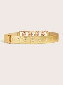 2pcs Women's Versatile Detachable Chain Strap - Multicolor - View 4