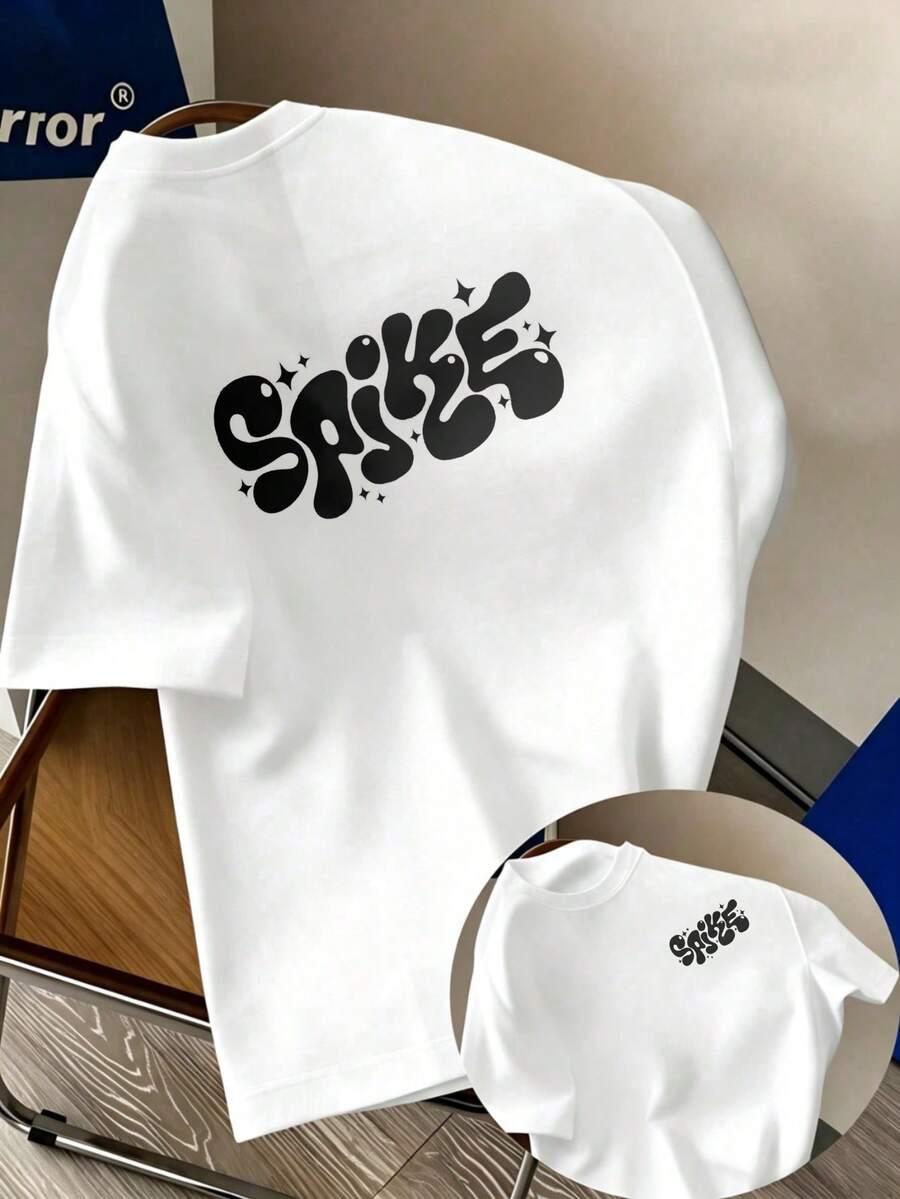 Men T-Shirts - 白色 - 查看 1