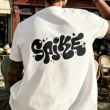 Men T-Shirts - 白色 - 查看 2