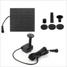 Solar-Powered Water Pump For Pools, Gardens, Ponds, And Aquariums; Includes Multiple Nozzles. DIY Outdoor Water Feature Suitable For Bird Baths, Ponds, Gardens, And Fish Tanks (IP65). - 1PC - View 9