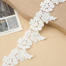 2m Hollow Water Drop Embroidery Lace Trim DIY Embroidery Decorative Accessory Clothing Decoration Material - Teardrop Hollow Ribbon - View 5