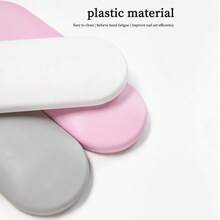 1Pc Foldable Nail Arm Rest, Portable Hand Rest For Nails, Raised Design For Nail Lamp, Round & Square Available, Macaron Multi-Color, Wrist Support For Home & Salon Nail Art - View 5
