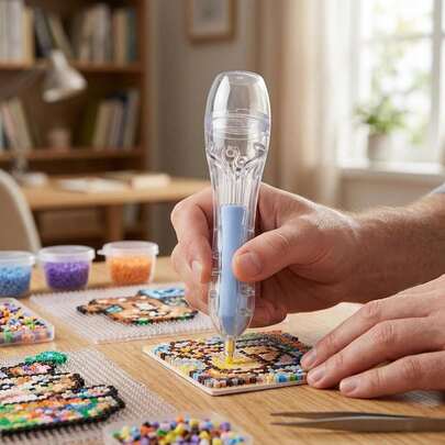 Fuse Bead Pen, Perfect For Holiday Family Art And DIY Craft Projects, 2.6mm Fuse Bead Pen, Suitable For Hobbyists And Artists