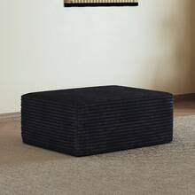 Y165-OTTOMAN-BLACK 1 Ottoman Black - 黑色 - 查看 1