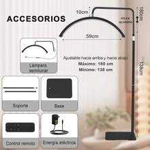 Floor Lamps - Black and White - View 12