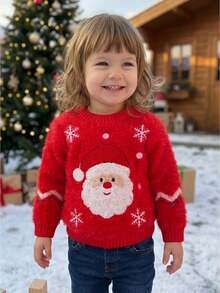 Baby Boys Knit Tops - Red - View 1