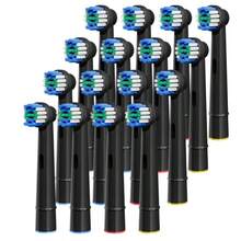 Replacement Brush Heads Compatible With Electric Toothbrushes, Compatible Models: 1000, 1500, 3000, 6000, 7000, 7500, 8000 Series Professional Electric Toothbrushes - Black - View 12