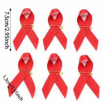 10pcs Multi-Color Awareness Ribbon Pins With Safety Pins - Satin Breast Cancer & Cause Support Brooches For Charity Events, Fundraisers & Remembrance Days - Ribbon Pin - View 4