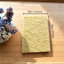 1/5/10pcs Kitchen Sponge Brushes, Plant Fiber & Coconut Husk Fiber Dishwashing Sponges, Suitable For Cleaning Tableware, Kitchen Countertops And Tiles - Multicolor - View 5