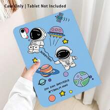 1件翻蓋式桌面平板保護殼，附筆槽，太空人、星星、雷達圖案，相容於 Honor 8/9/10/X8/X8A/X9/X8Pro/X9Pro/X9A/ Matepad Pro/Matepad SE 11/Matepad 11 Apple 10th Gen/ 11 2025 (A16) 和 A9 及其他熱門機型 - 款式14 - 查看 1
