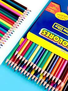 12/24 PCS Professional Art Pencil Set, The Top Choice For Adult Drawing, Used For Painting, Sketching, And Coloring, Professional, First Day Of School - Multicolor - View 2