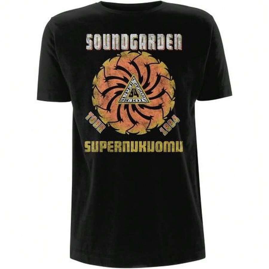 Soundgarden Unisex Adult Superunknown Tour ´1994 T-Shirt - Black - View 1