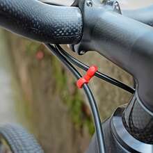 10pcs/Sturdy Bicycle Cable Clips With Rotating S-Shaped Hook And Secure Locking System, Perfect For Securing Brake And Gear Systems Of Mountain Bikes, Road Bikes And Hybrid Bikes - Made Of Durable Plastic, S-Shaped Design, Specifically Designed For Bicycle Transmission Cables - Multicolor - View 9