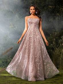 Vestidos de Boda - Color loto - Ver 1