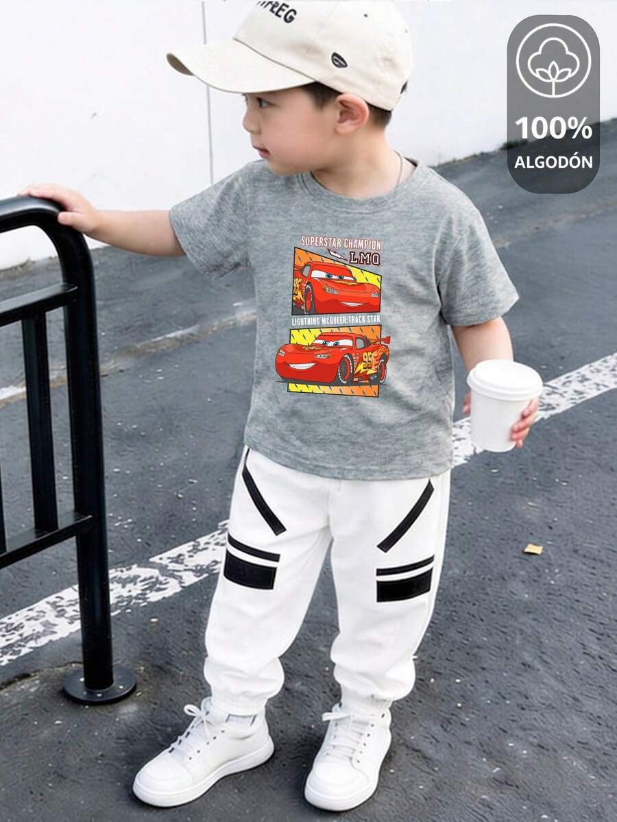 Disney Tween Boys T-Shirts - Light Grey - View 1