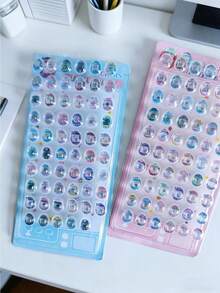 Latest TMGZ 3D Stickers For Kids, 3D Crystal Embossed Candy Sealing Stickers, Gooka Stationery Stickers. Graffiti Stickers, Candy Epoxy Stickers, Sticker Books, Seals. Some Styles May Have Color Differences And Random Hair Phenomenon. - Multicolor - View 6
