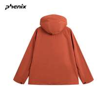 +Phenix 3L Outdoor Windproof Waterproof Functional Woven Jacket 2025FW - Warm Orange - View 5