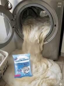 Washing Machine Cleaning Tablets - Deep Descaling And Deodorizing For Front-Load And Top-Load Washing Machines | Powerful Removal Of Limescale And Dirt In Hard Water Areas | Cleans Drum, Tub, Pump, Filter And Rubber Seal | Deodorizing Cleaning Product - Powdery - View 6