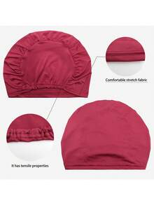 6/4/1pc Soft Elastic Lining Headscarf - Elegant Solid Color, Multi-Functional Headscarf, Fashionable Chemotherapy Hat, Suitable For Women - Ideal Choice For Casual Wear - Multicolor - View 8