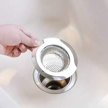 2pcs Stainless Steel Kitchen Sink Strainer, Large Wide Rim 4.5 Inch Diameter Drain Filter Basket - A - View 2