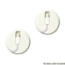 2 Portable Phone Charging Cable Storage Boxes, Anti Entanglement, Suitable For Desktop And Travel, Universal Interface Compatible With Apple, Type-C And Other Data Cables, Perfectly Meeting The Needs Of Obsessive-Compulsive Disorder, Suitable For Charging Cables Within 2 Meters - B - View 9