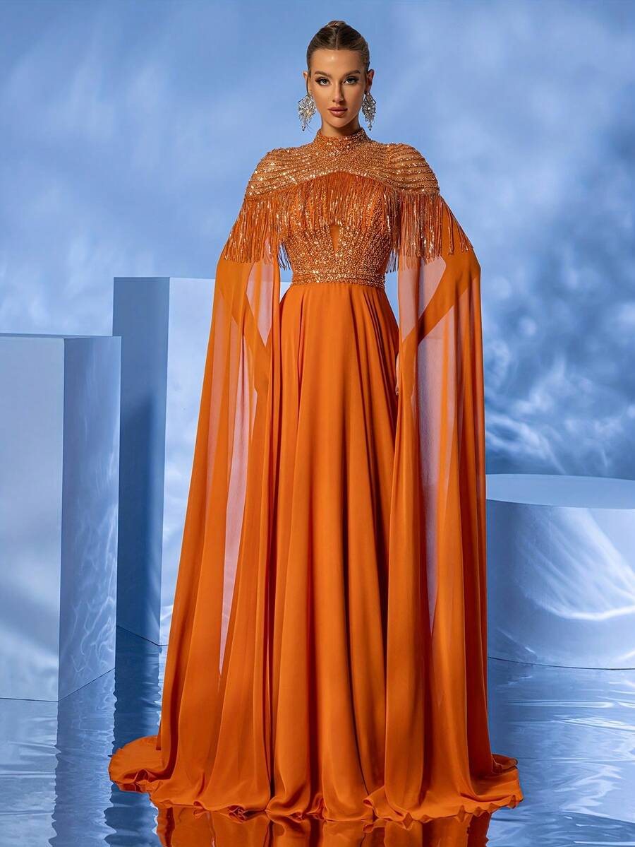 Wedding Dresses - Orange - View 1