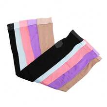 1Pair Full Leg Sleeves Long Compression Knee Support For Man Women,Thigh High Compression Stockings, Footless Support Sleeves - Multicolor - View 10