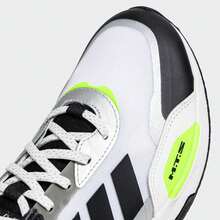Adidas Spring/Summer Unisex Lightweight Running Shoes Training Fitness Casual Sports Shoes JH5788 - Bright White/Black No. 1/Bright Lemon Yellow - View 8