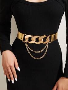 2pcs Women's Versatile Detachable Chain Strap - Multicolor - View 2